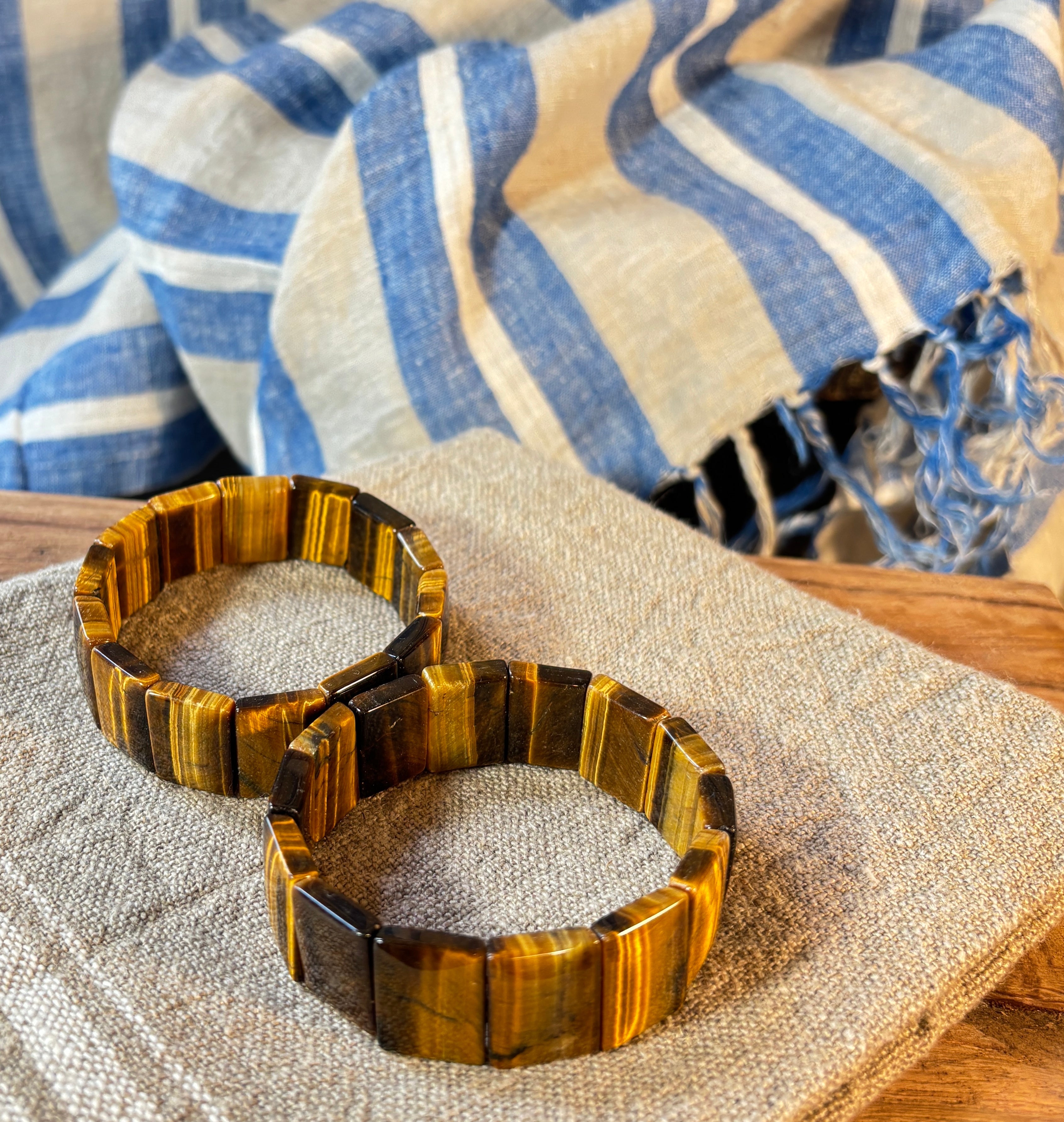 Tiger’s Eye Rectangle Bracelet