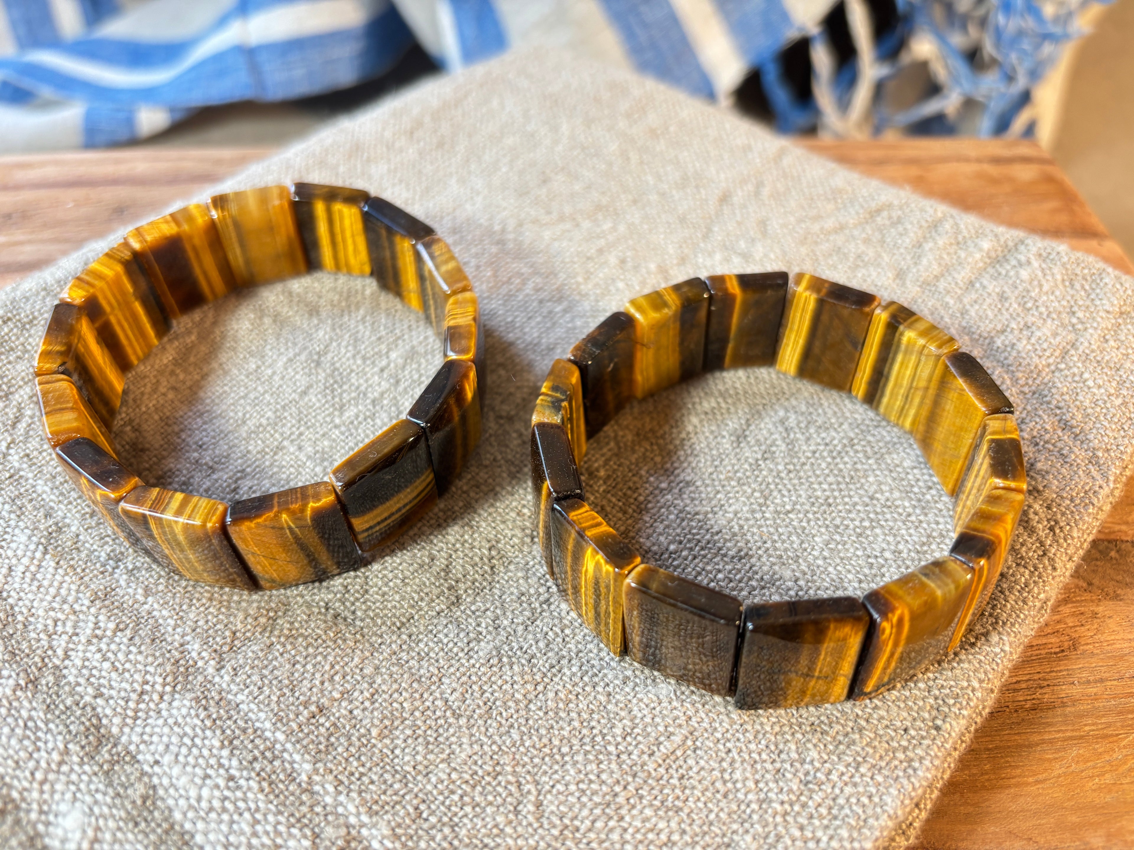 Tiger’s Eye Rectangle Bracelet