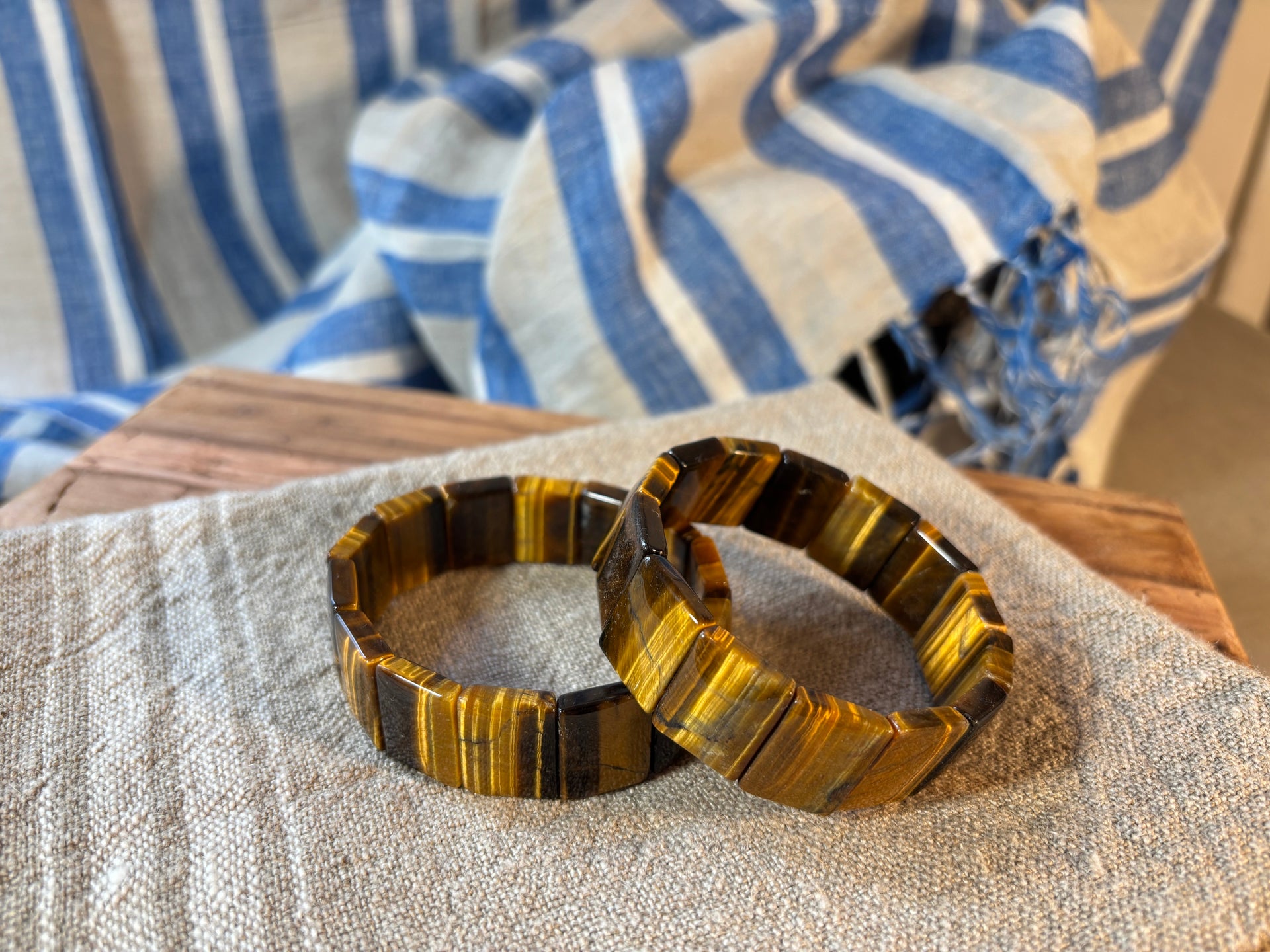 Tiger’s Eye Rectangle Bracelet